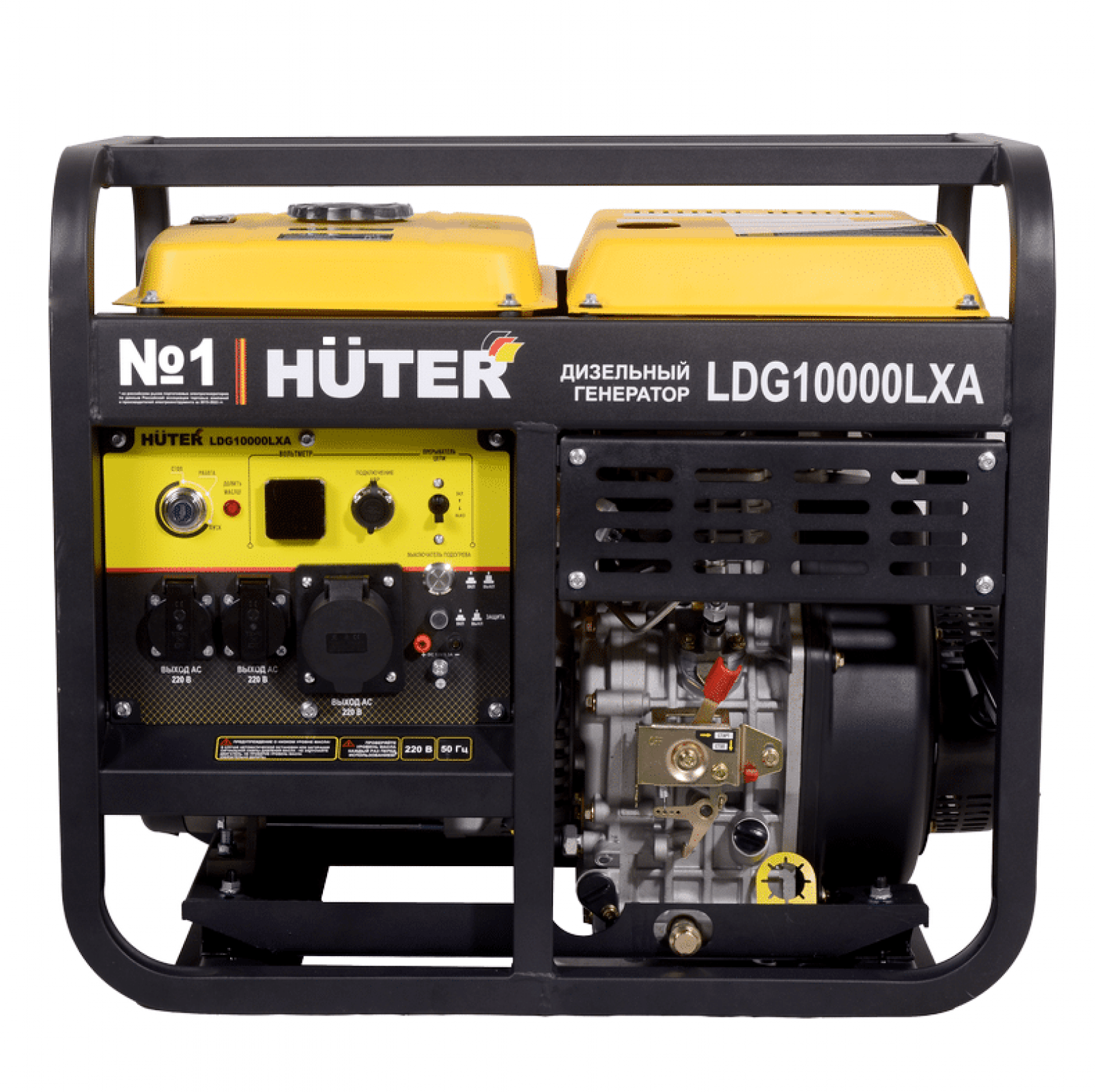 Электрогенератор дизельный HUTER LDG 10000LXА