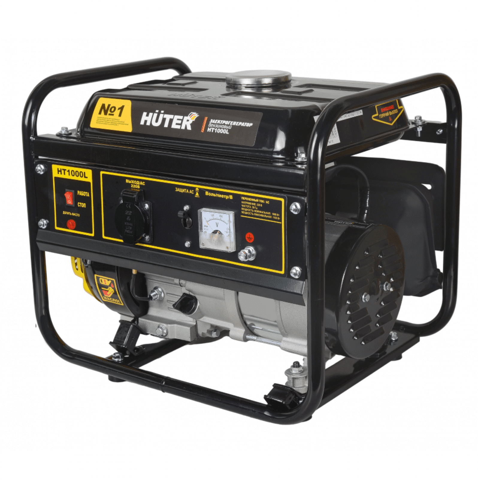 Портативный бензогенератор HUTER HT1000L