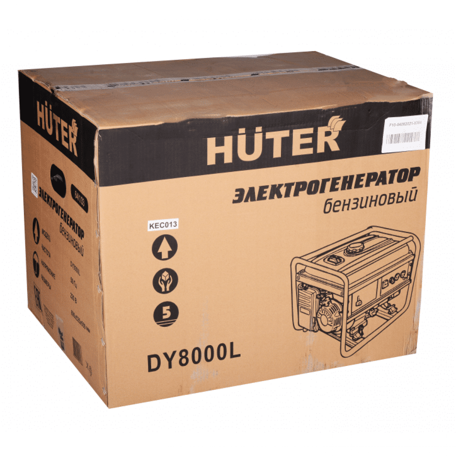 Портативный бензогенератор HUTER DY8000LX