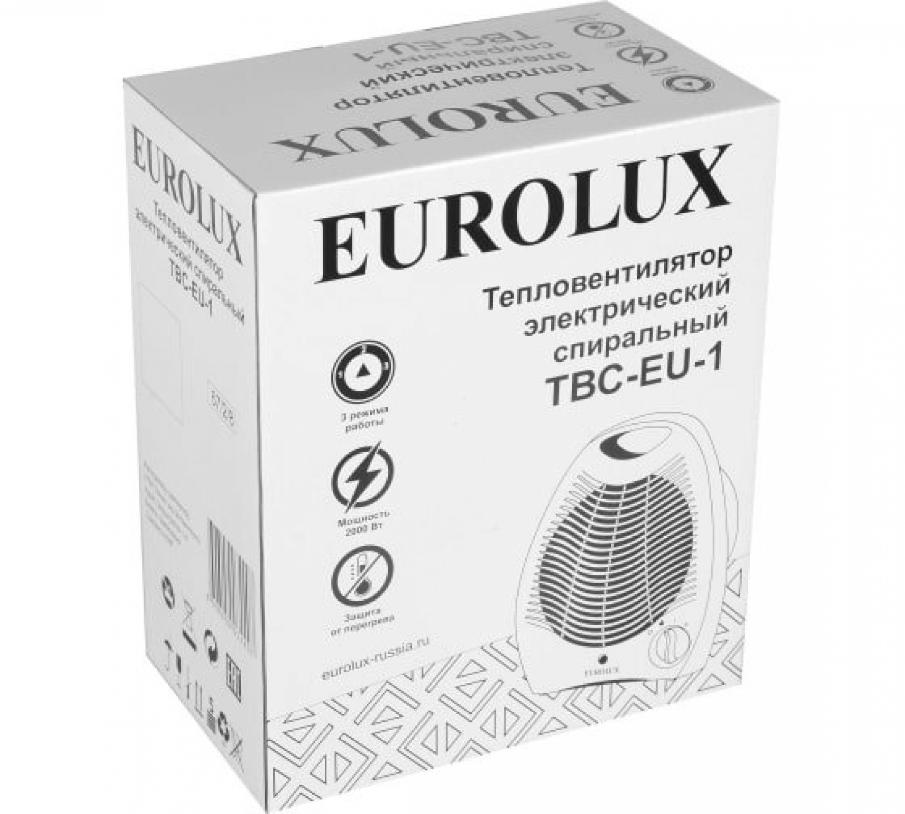 Тепловентилятор EUROLUX ТВС-EU-1