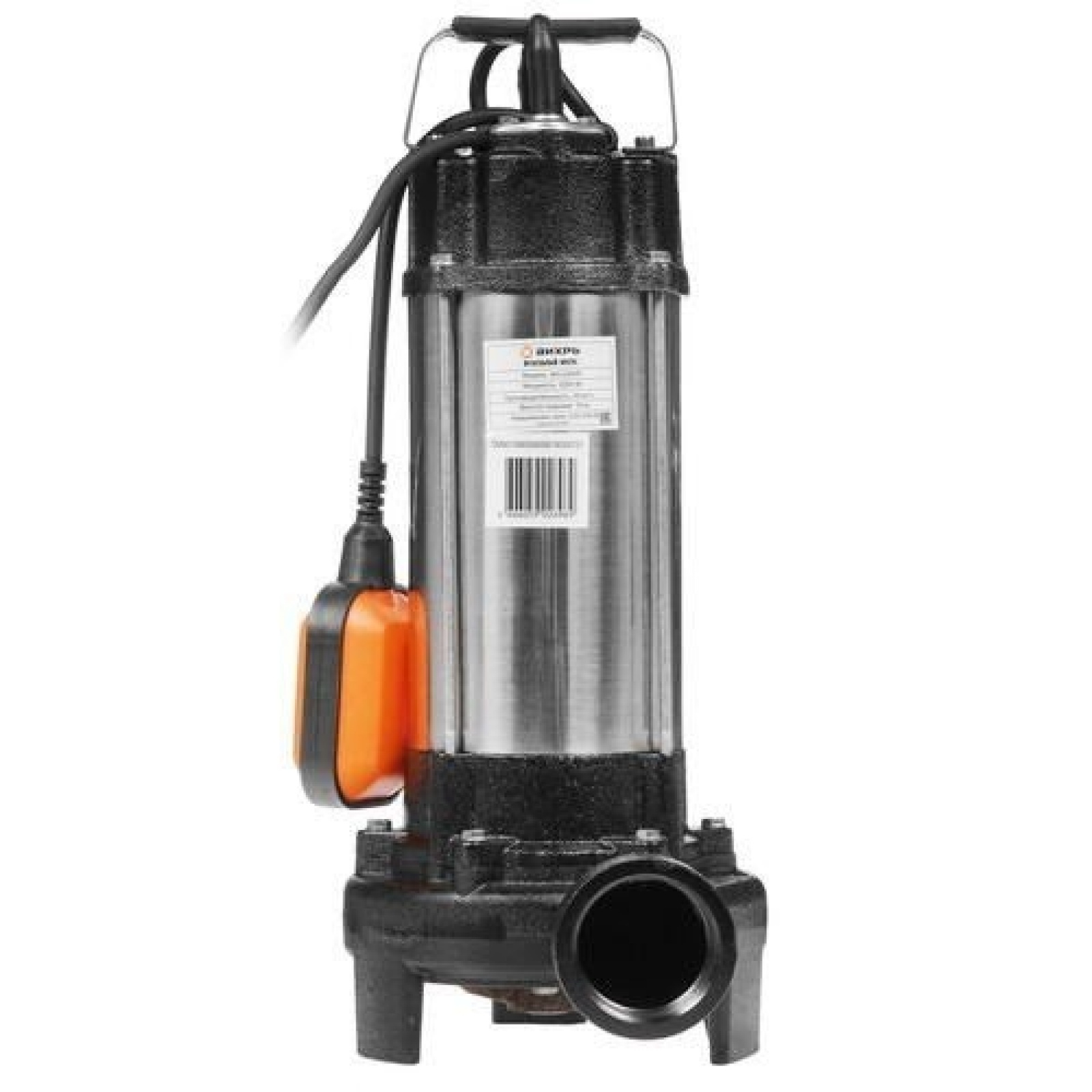 Насос фекальный ВИХРЬ ФН-2200Л с измельчителем