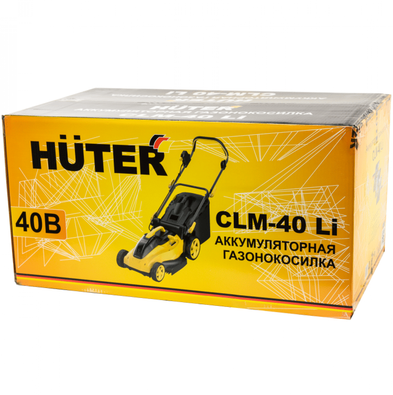Газонокосилка аккумуляторная Huter CLM-40 Li (с АКБ 4 А/ч и З.У.)