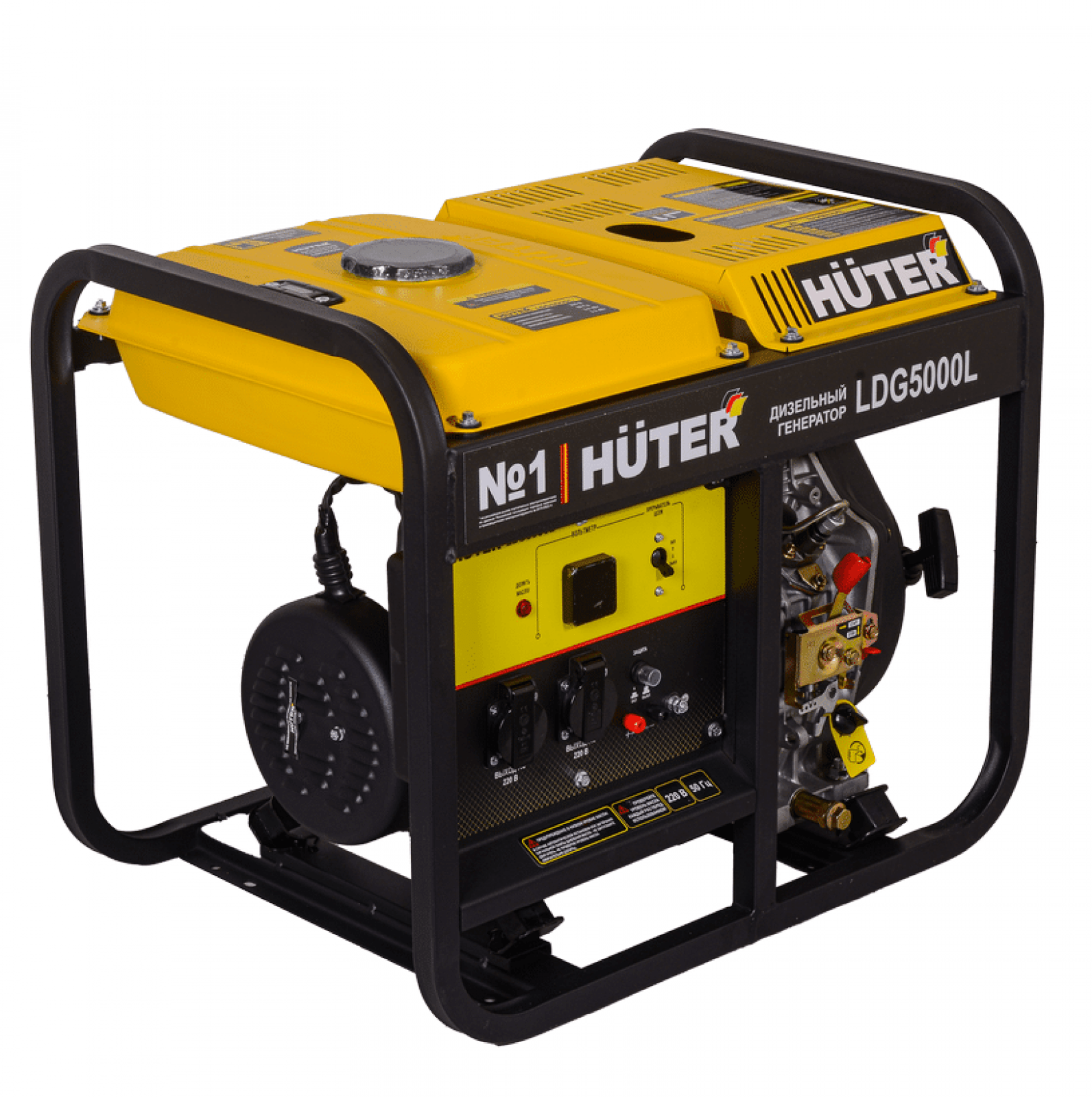 Электрогенератор дизельный HUTER LDG 5000L