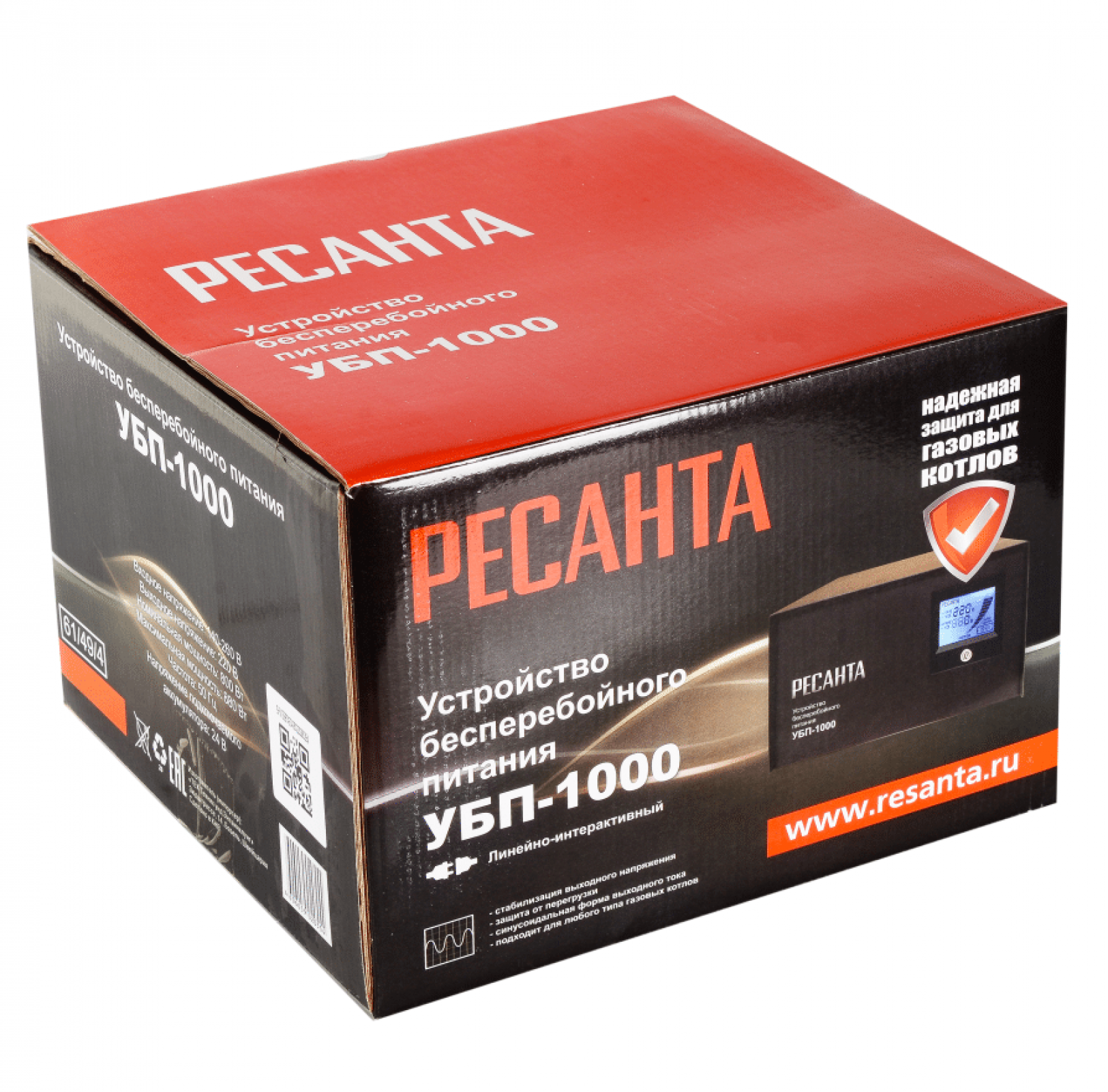 Устройство бесперебойного питания Ресанта УБП-1000