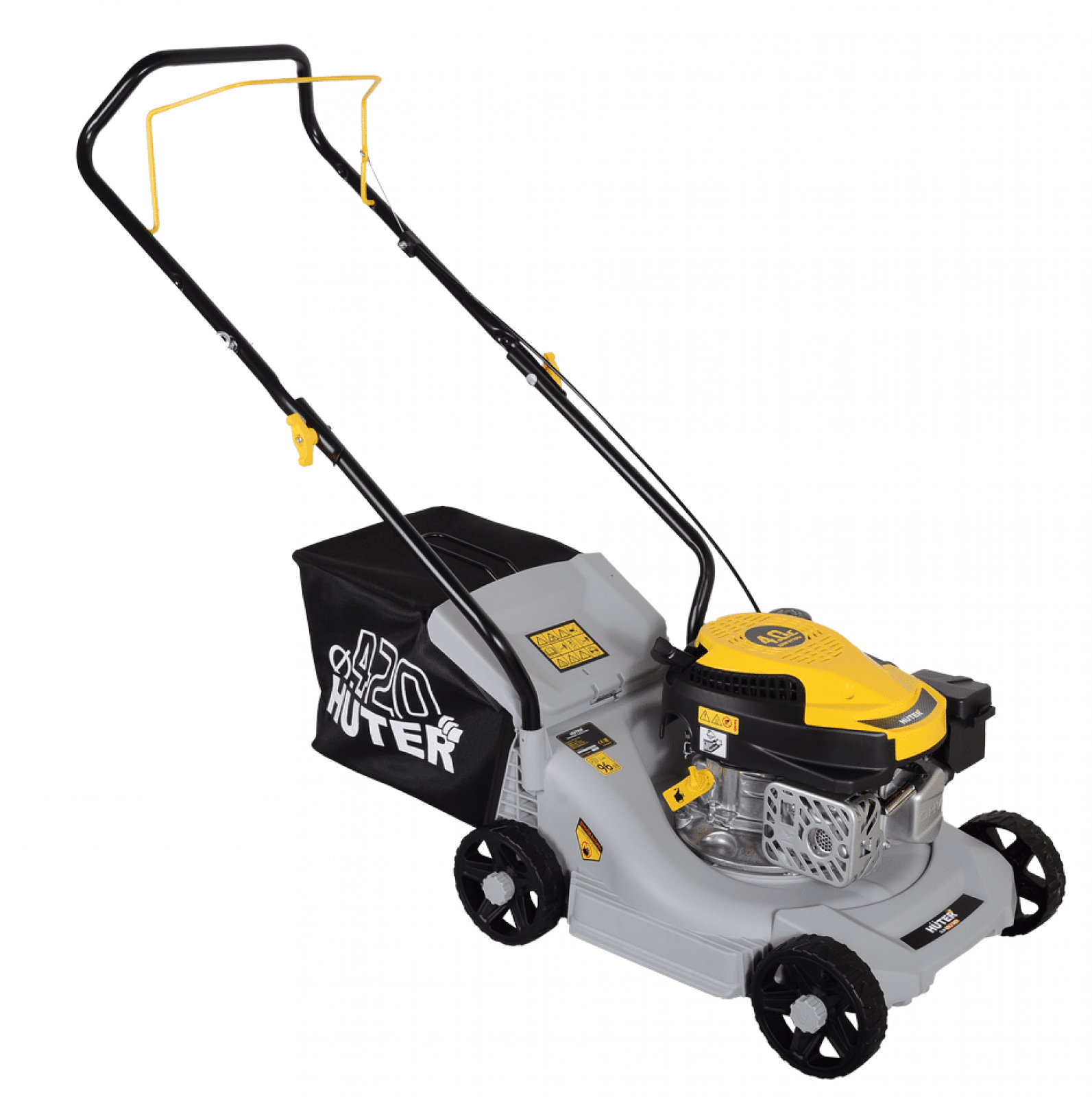 Газонокосилка бензиновая Huter GLM-420LT Grey