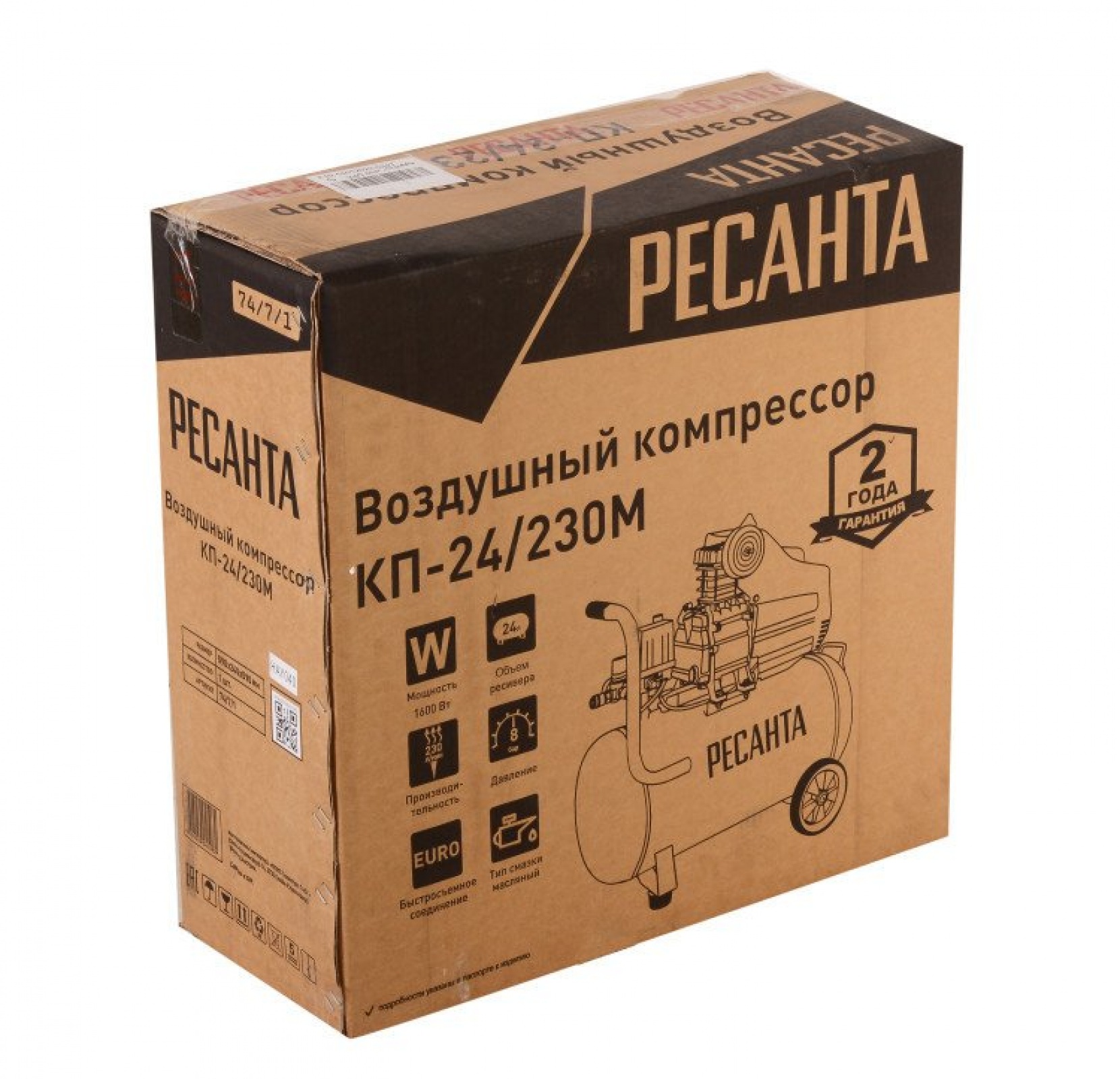 Компрессор РЕСАНТА КП-24/230М
