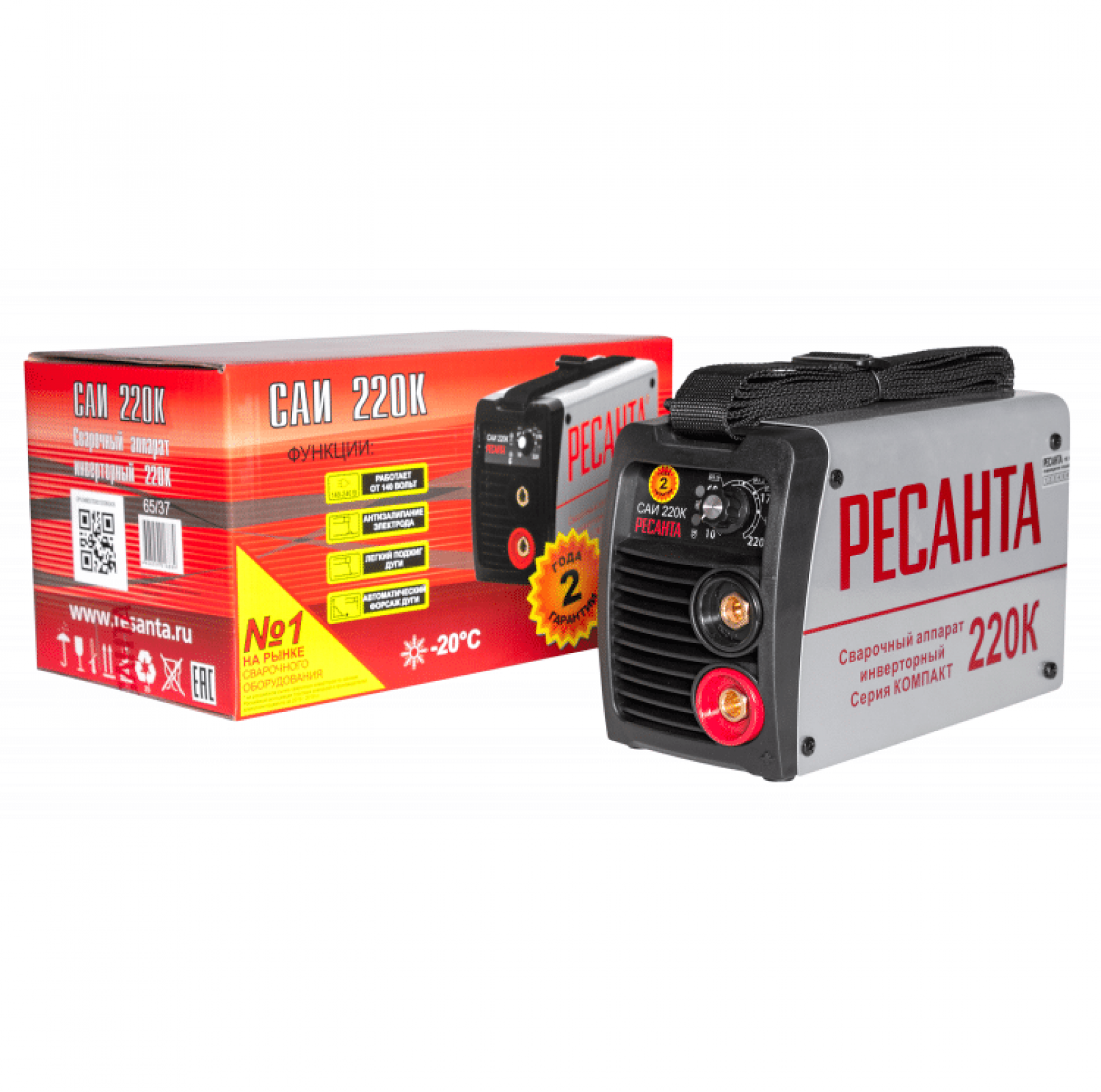 Сварочный аппарат инверторный РЕСАНТА САИ-220К