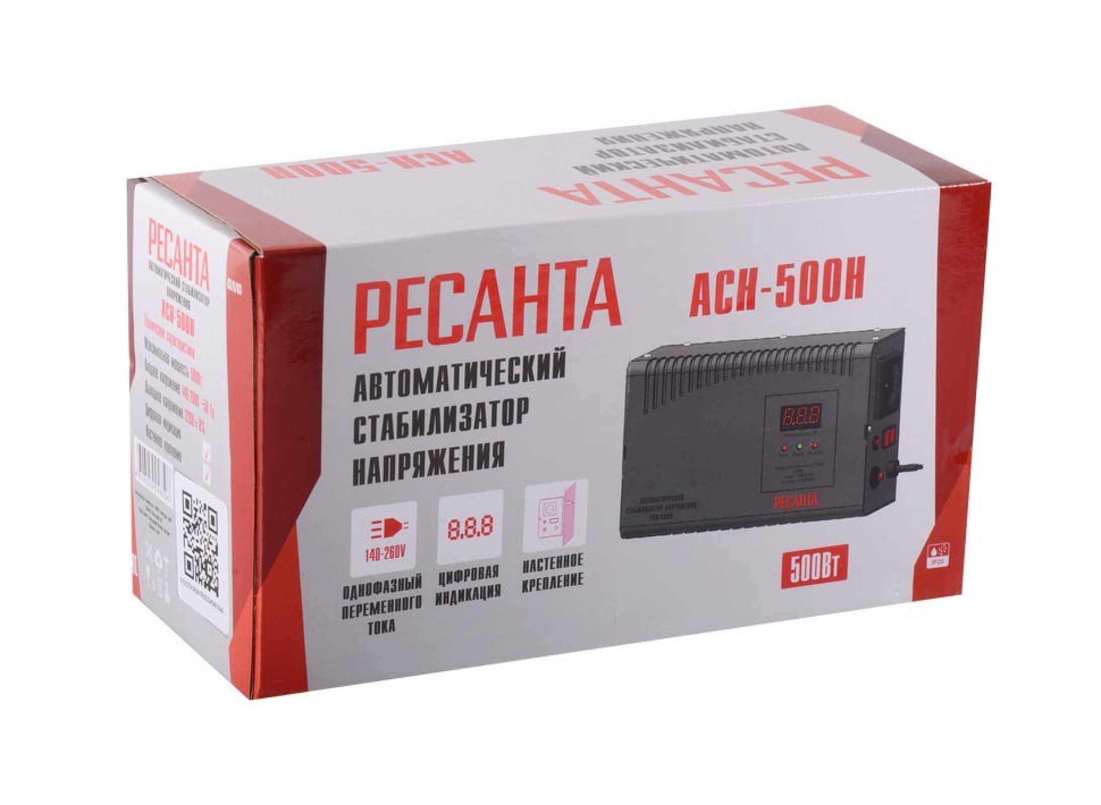 Стабилизатор напряжения РЕСАНТА АСН-500 Н
