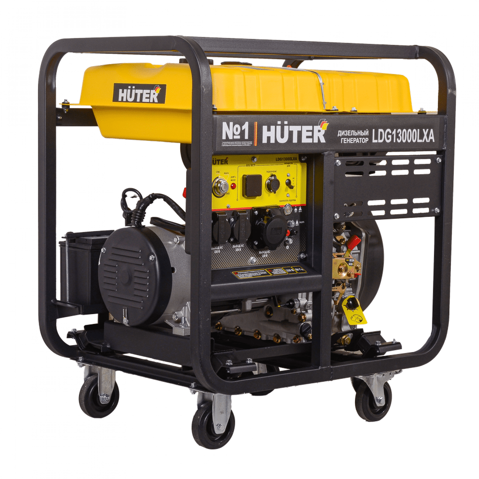 Электрогенератор дизельный HUTER LDG 13000LXА
