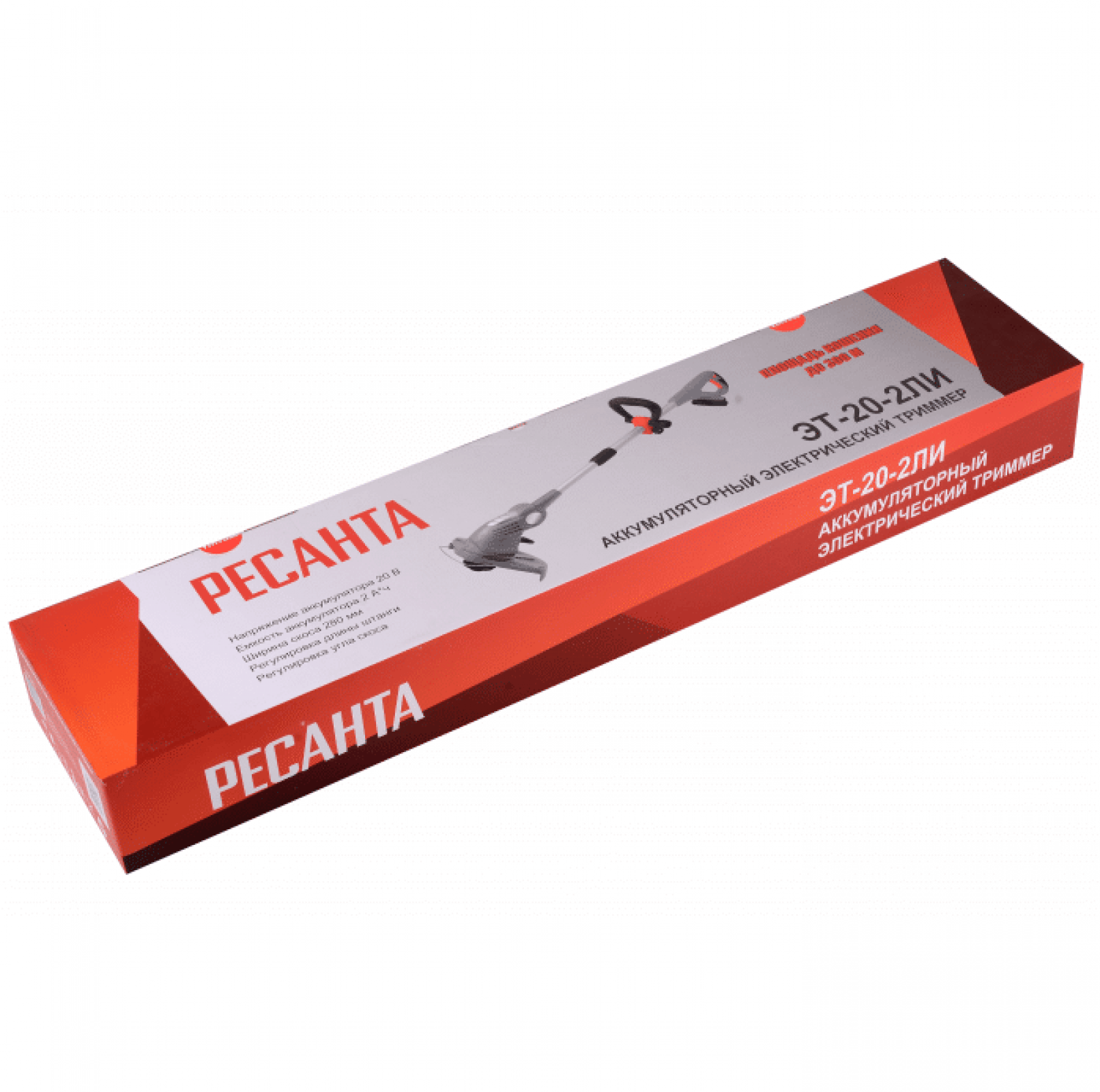 Аккумуляторный триммер РЕСАНТА ЭТ-20-2ЛИ