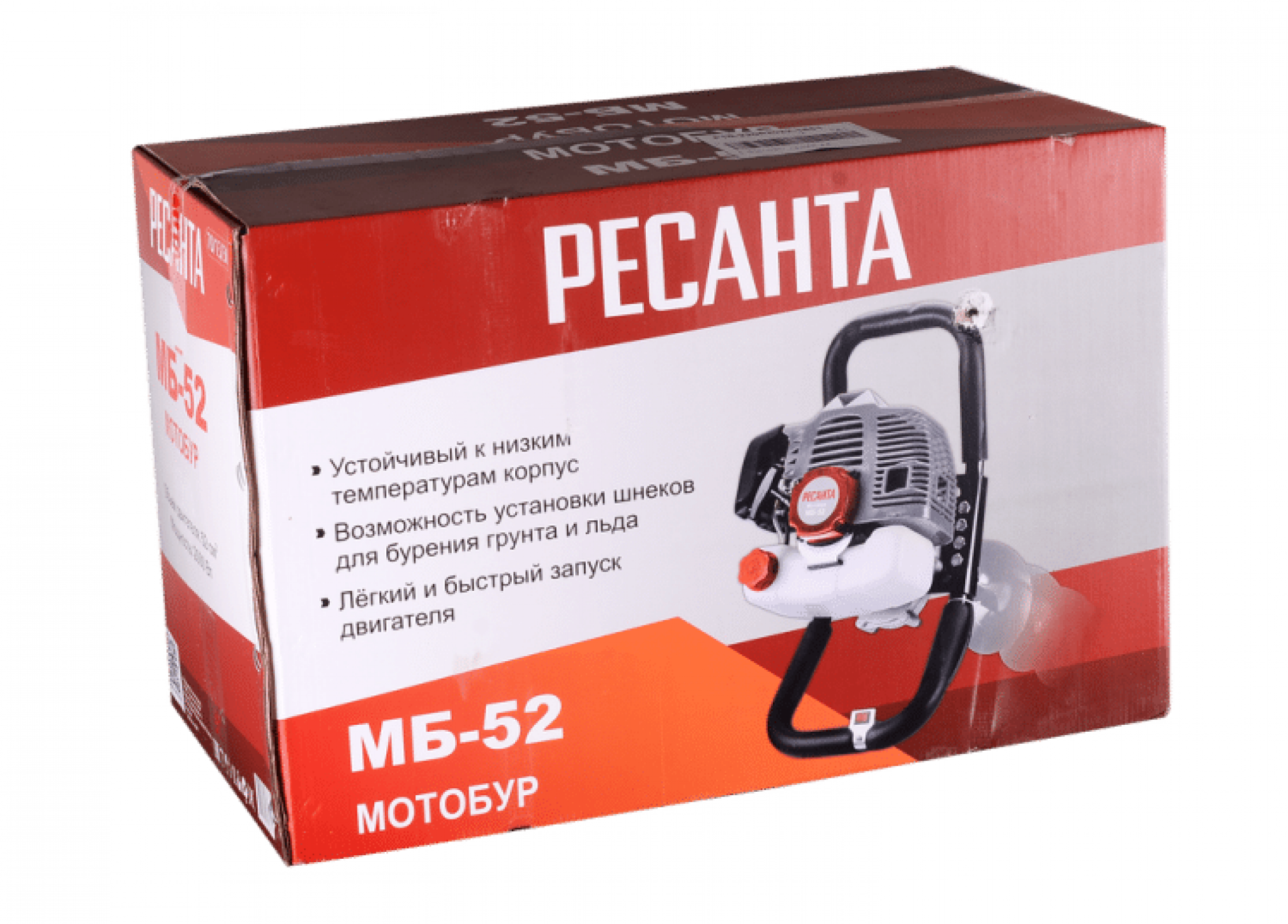 Мотобур РЕСАНТА МБ-52