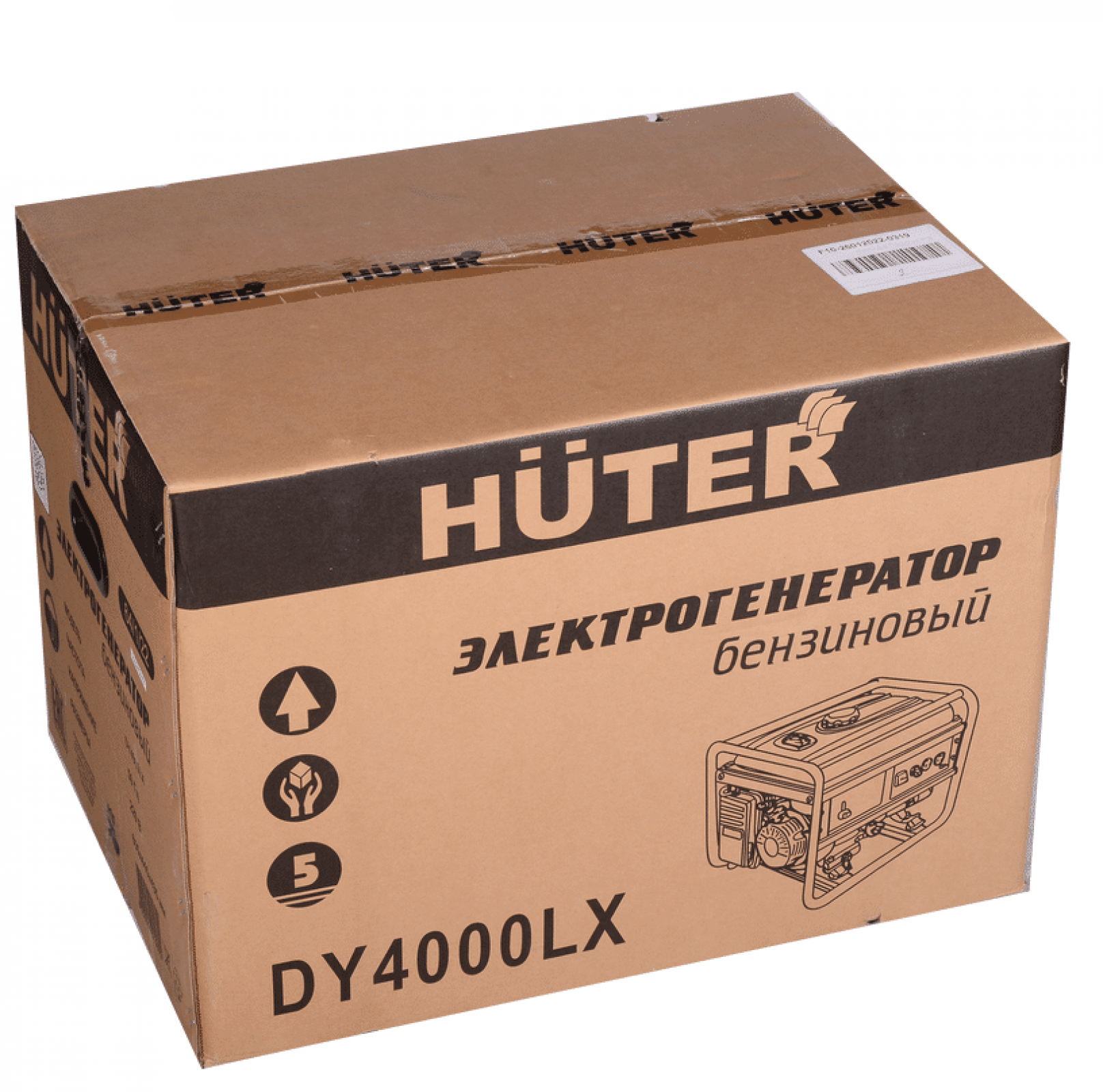 Портативный бензогенератор HUTER DY4000LX
