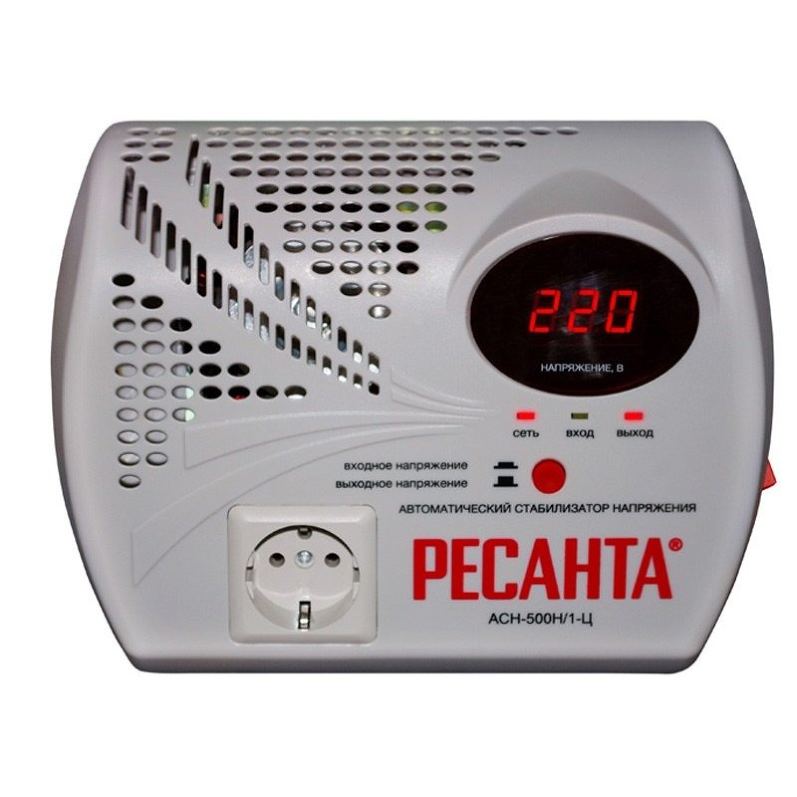 Стабилизатор напряжения РЕСАНТА АСН-500Н/1-Ц