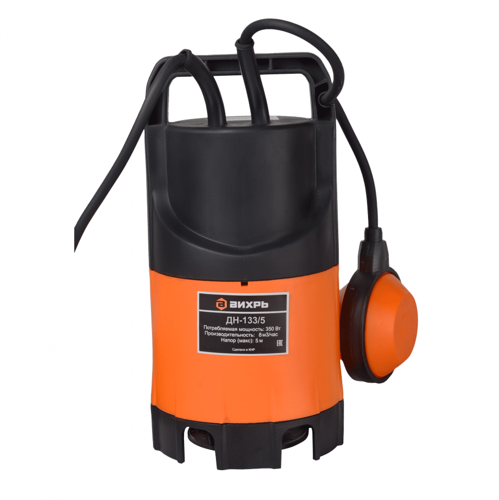 Дренажный насос Вихрь ДН-133/5