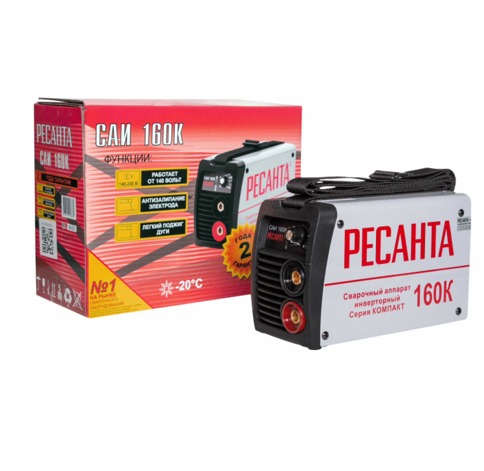 Сварочный аппарат инверторный РЕСАНТА САИ-160К