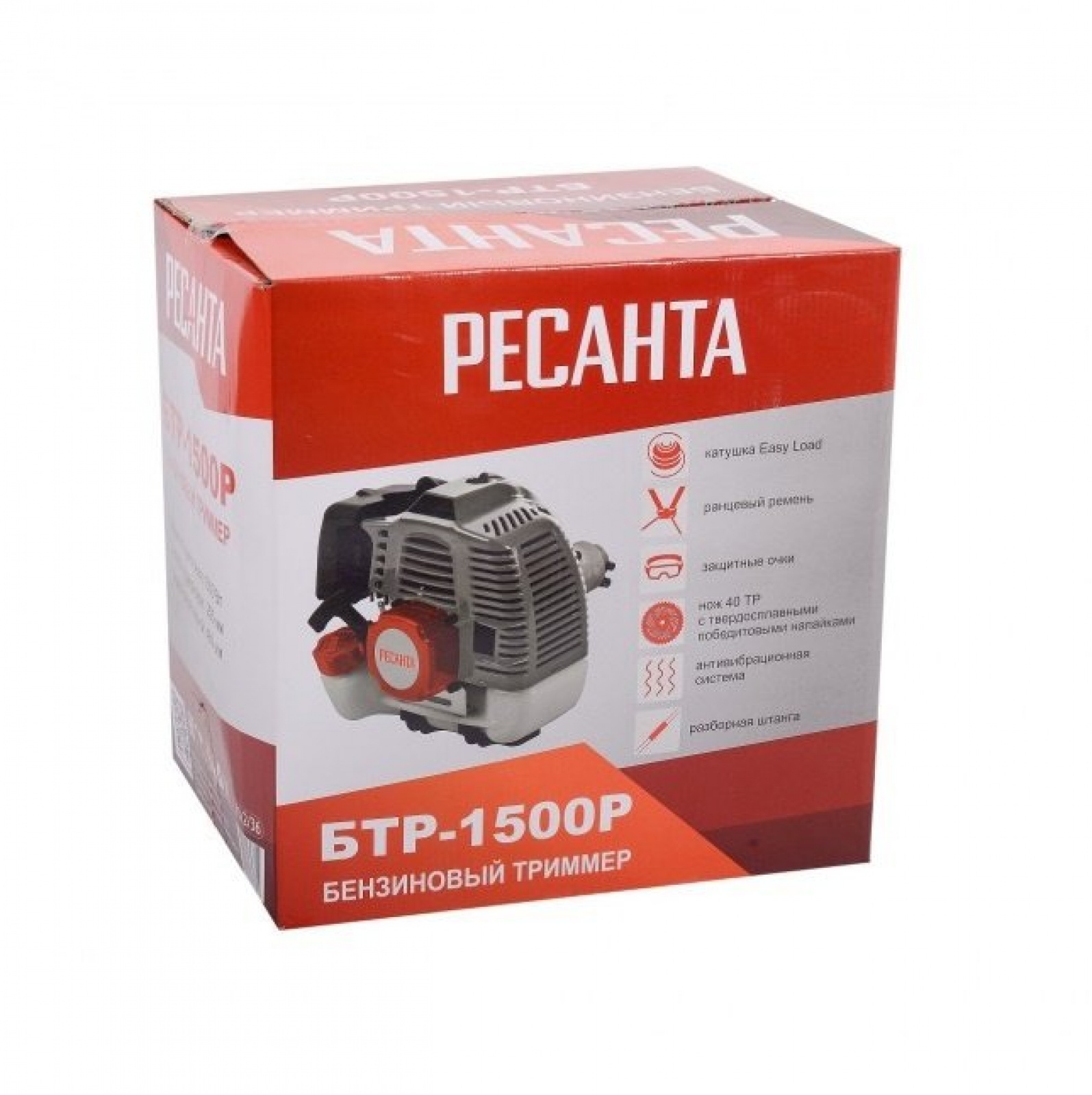 Бензиновый триммер РЕСАНТА БТР-1500Р