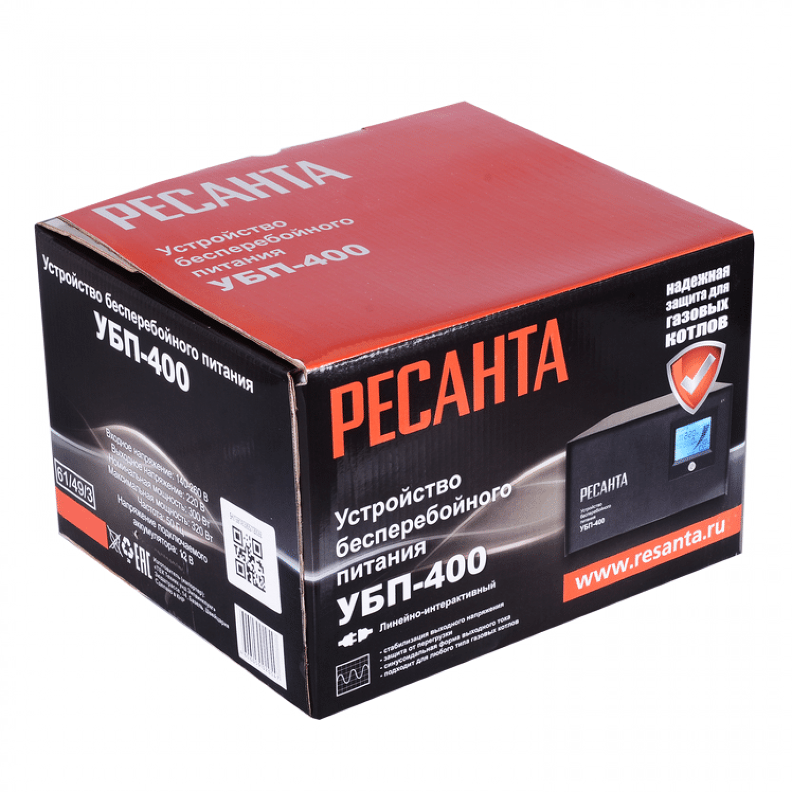 Устройство бесперебойного питания Ресанта УБП-400