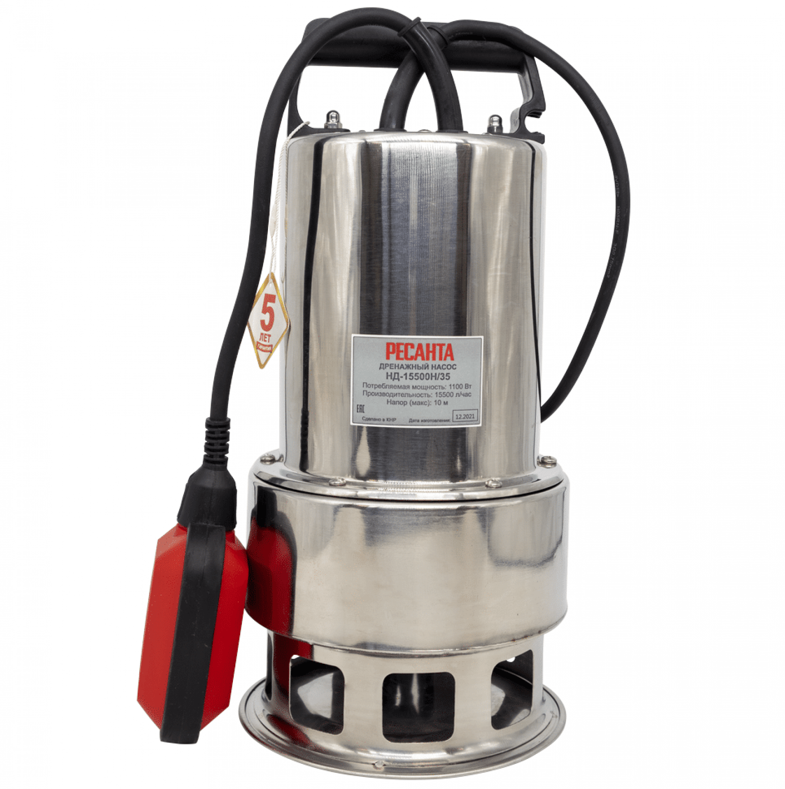 Дренажный насос РЕСАНТА НД-15500Н/35