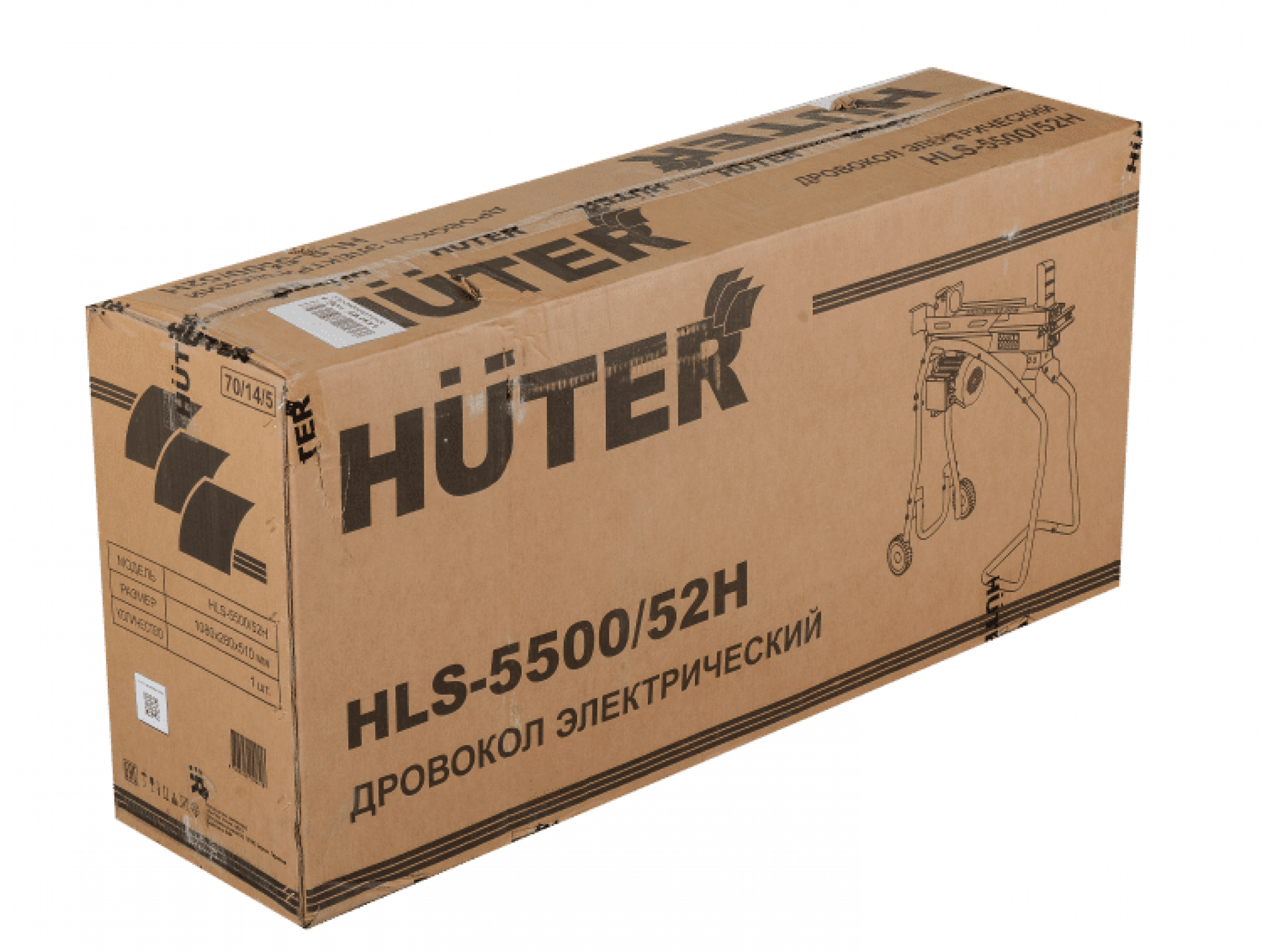 Дровокол электрический HUTER HLS-5500/52H