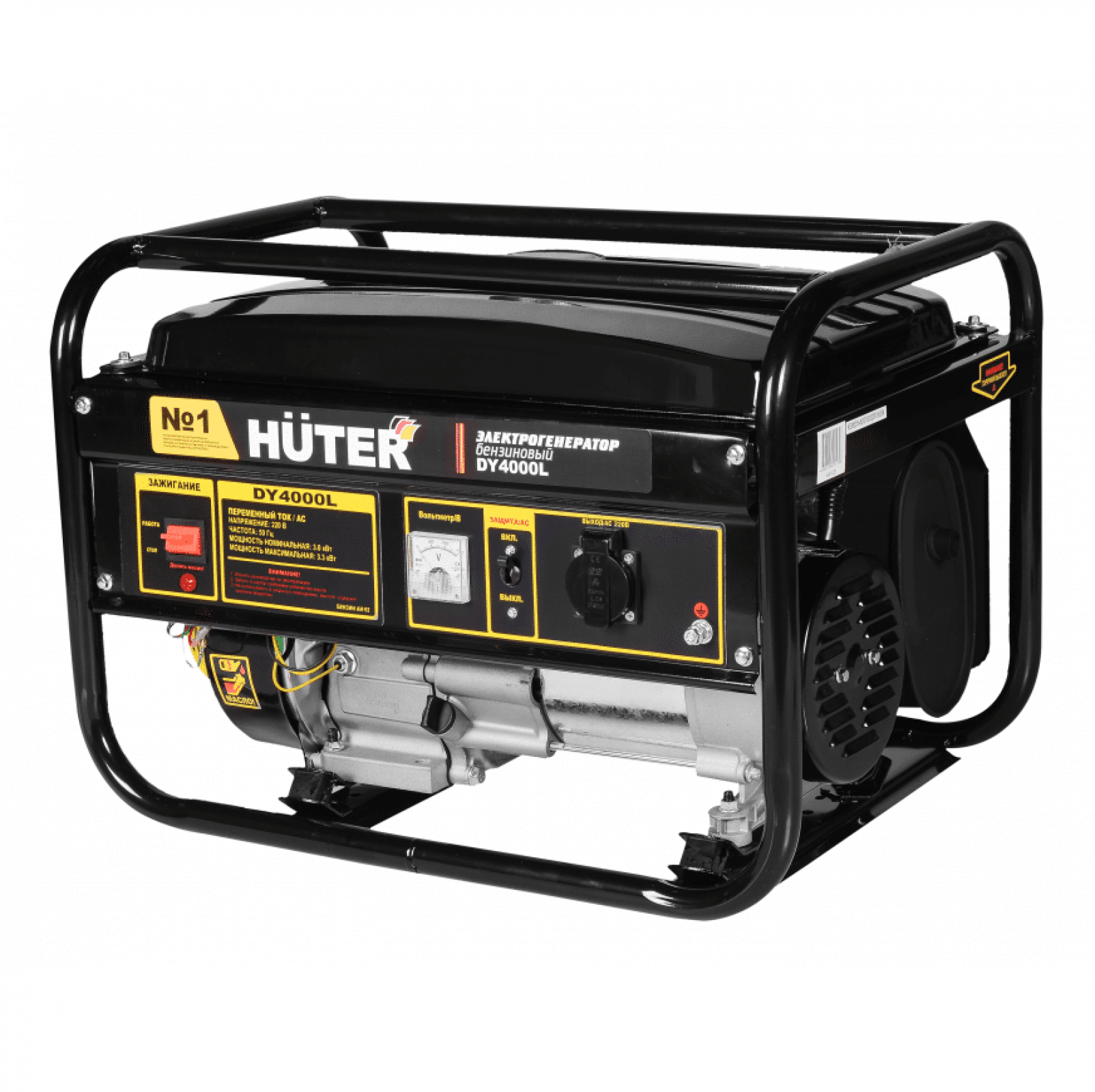 Портативный бензогенератор HUTER DY4000L