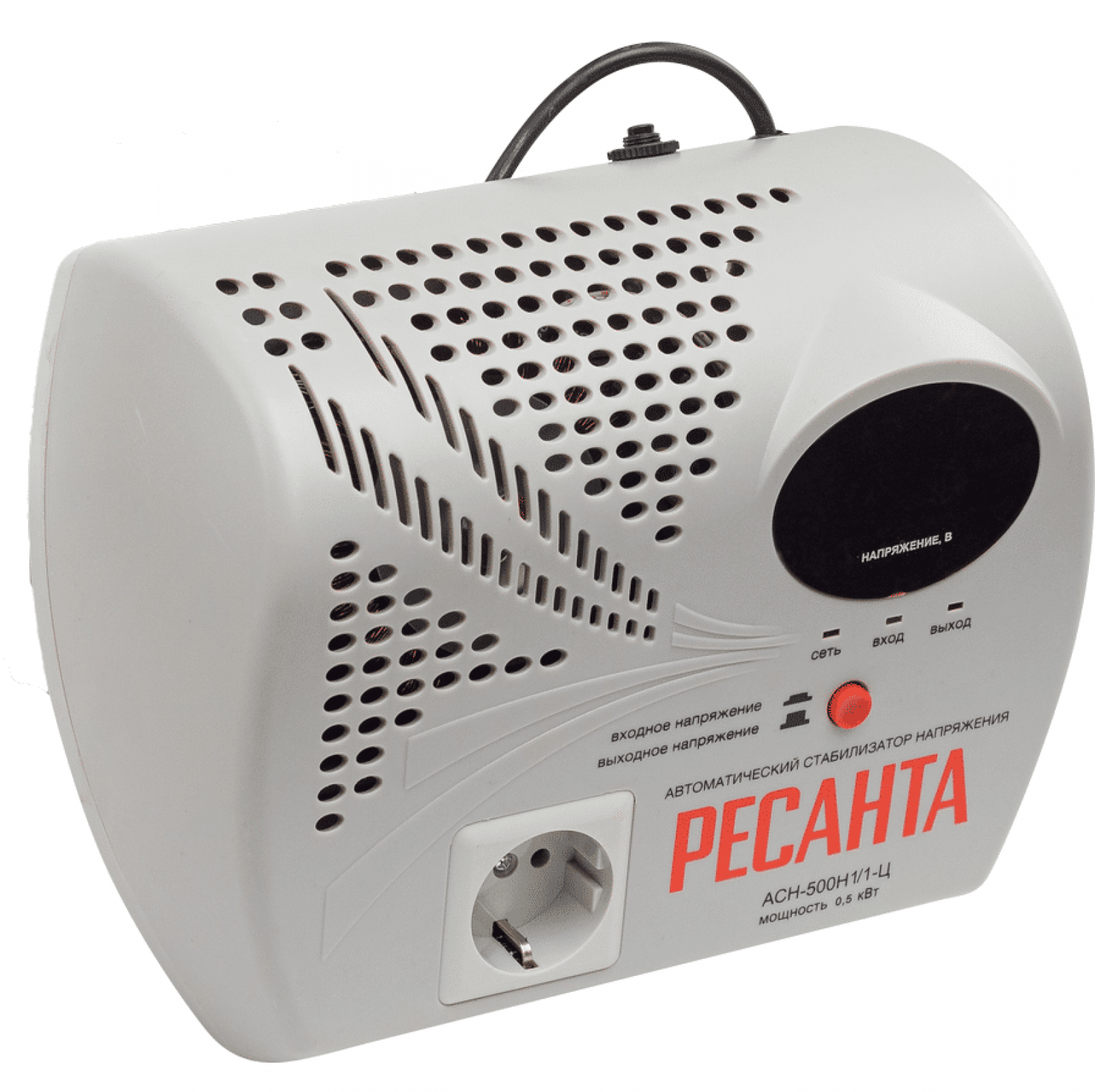 Стабилизатор напряжения РЕСАНТА АСН-500Н/1-Ц