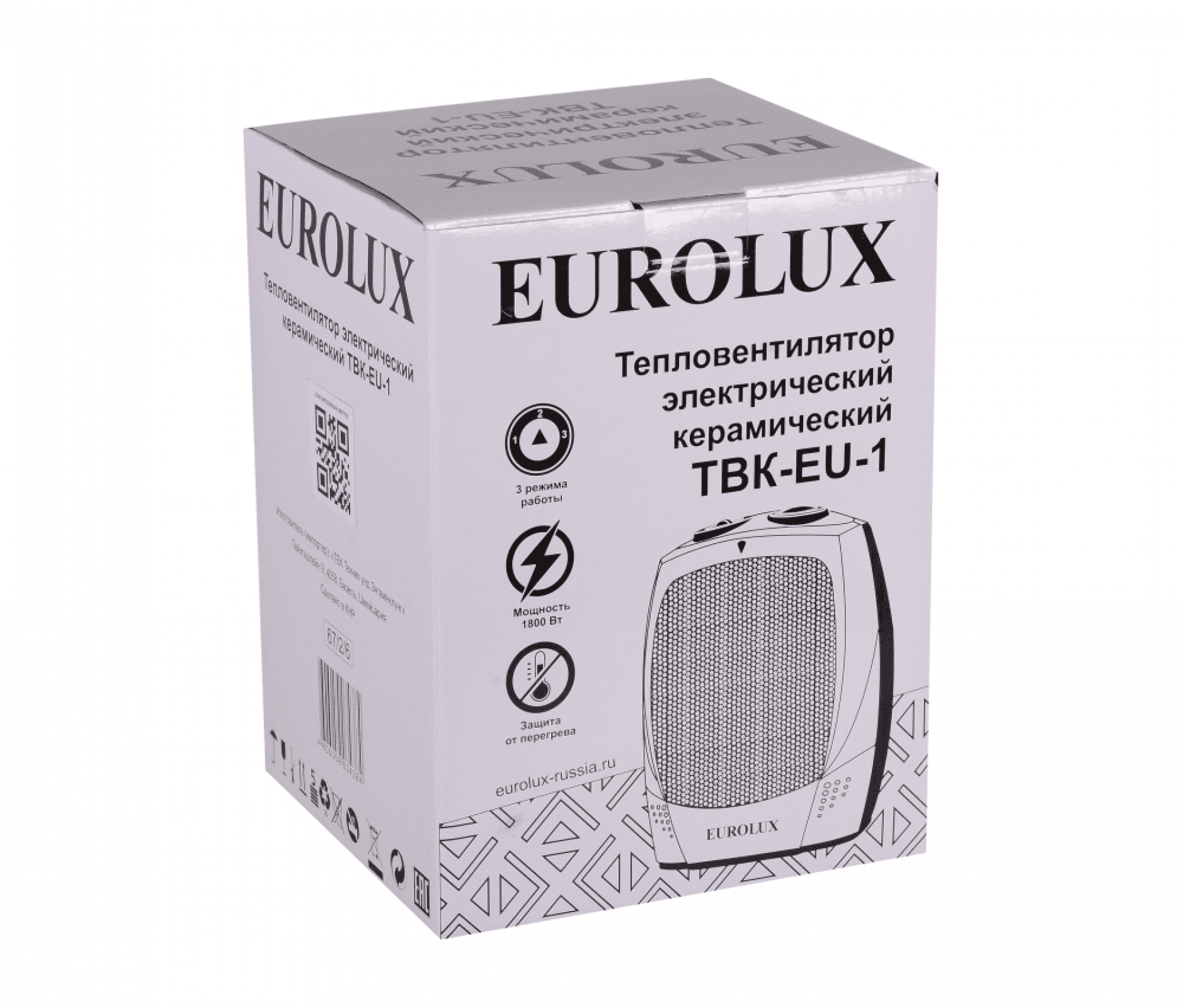 Тепловентилятор EUROLUX ТВК-EU-1