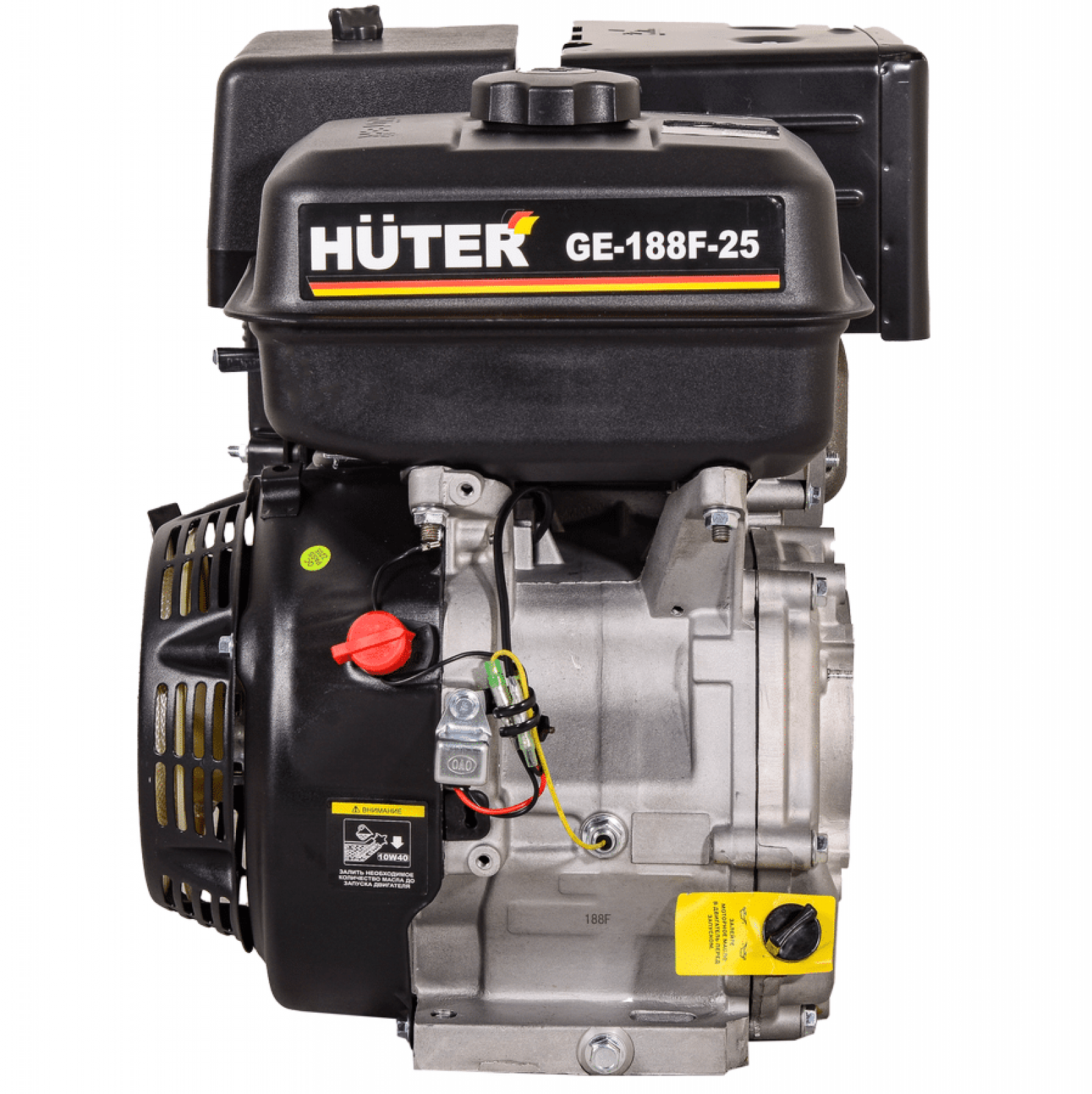 Двигатель бензиновый HUTER GE-188F-25