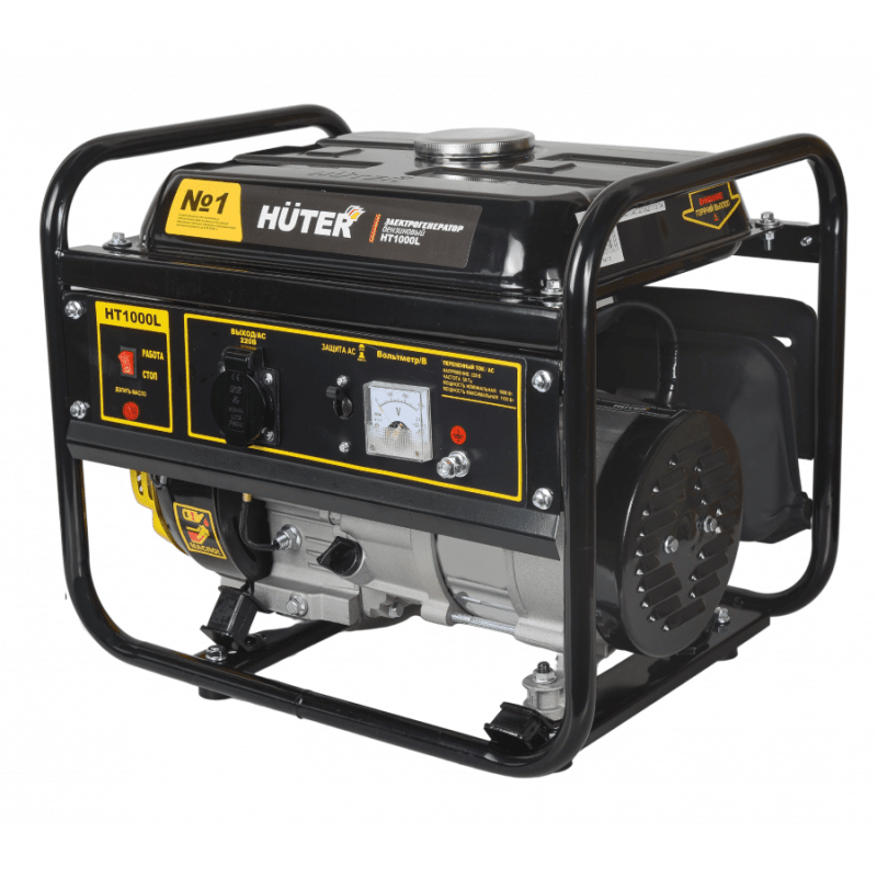 Портативный бензогенератор HUTER HT1000L