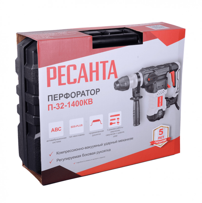 Перфоратор Ресанта П-32-1400КВ