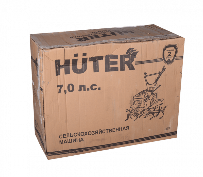 Мотоблок HUTER МК-7000P-10-4х2