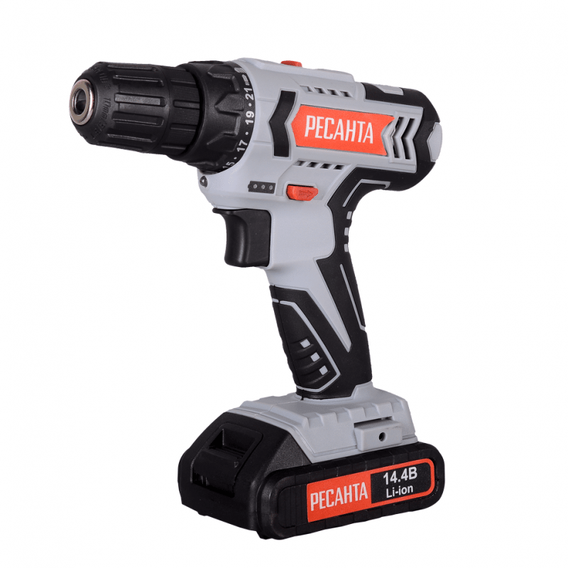 Дрель-шуруповерт РЕСАНТА ДА-14-2Л