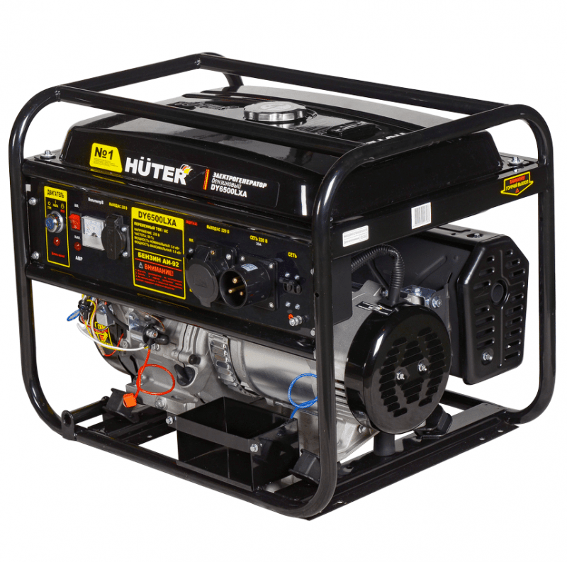 Портативный бензогенератор HUTER DY6500LXA