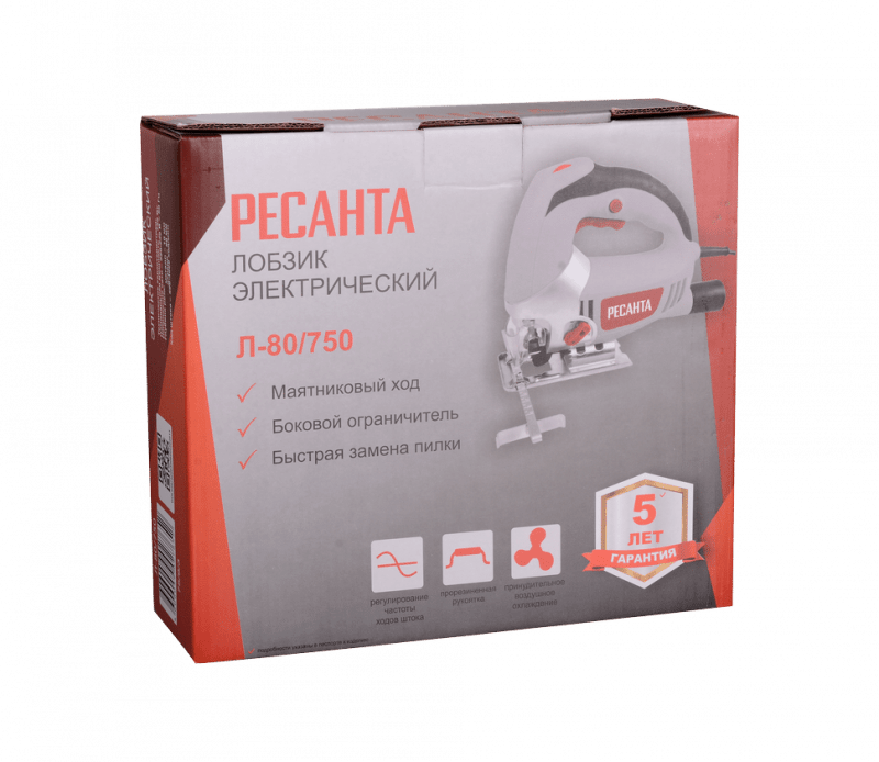 Лобзик электрический Ресанта Л-80/750