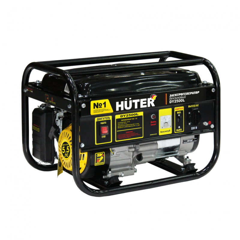 Портативный бензогенератор HUTER DY2500L