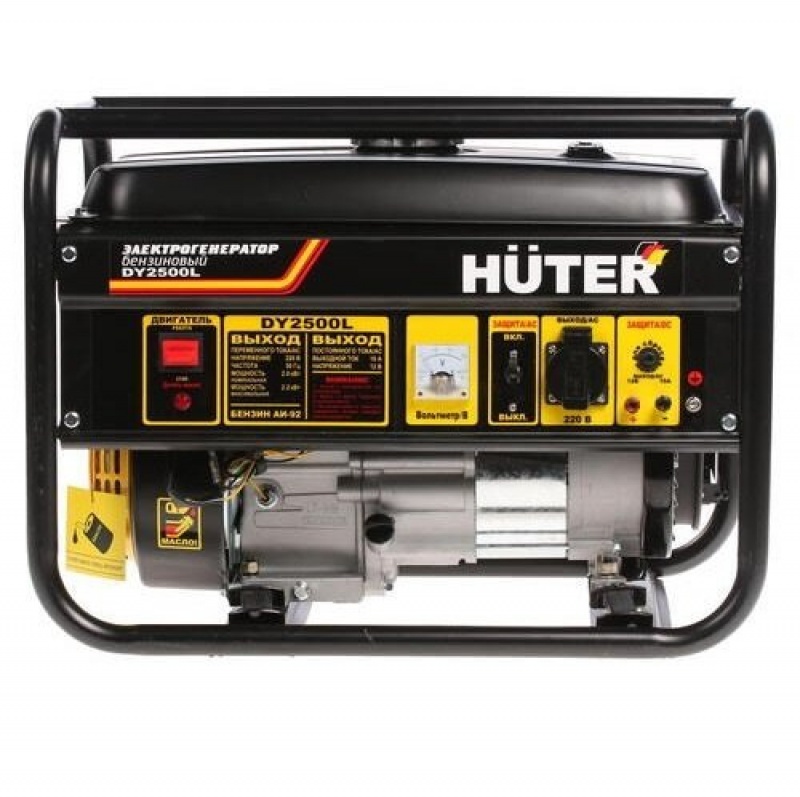Портативный бензогенератор HUTER DY2500L