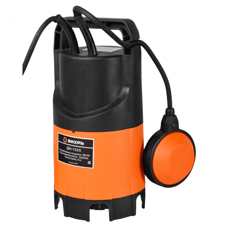 Дренажный насос Вихрь ДН-133/5