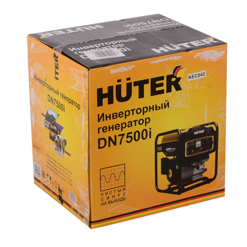 Инверторный генератор Huter DN7500i