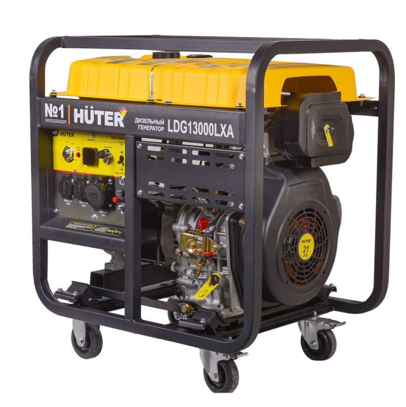 Электрогенератор дизельный HUTER LDG 13000LXА
