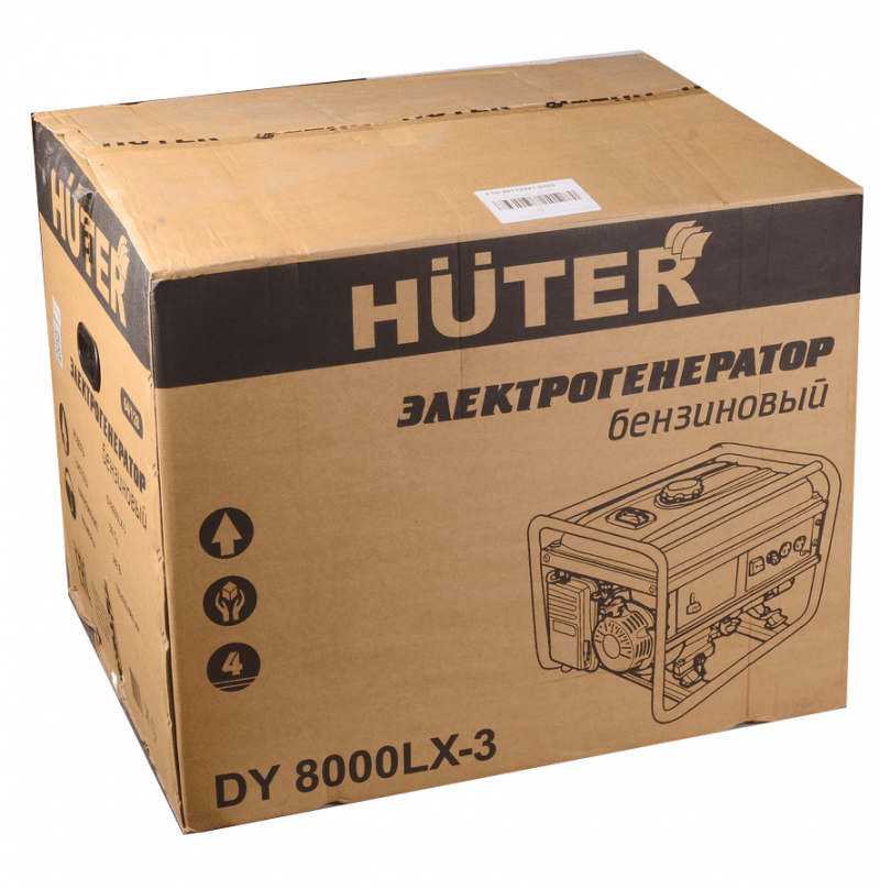 Портативный бензогенератор HUTER DY8000LX-3