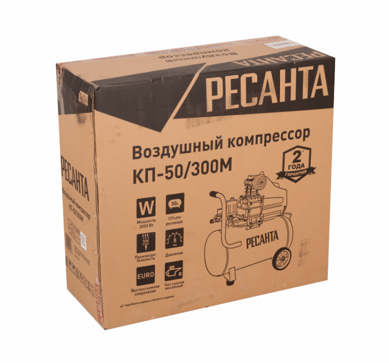 Компрессор РЕСАНТА КП-50/300М