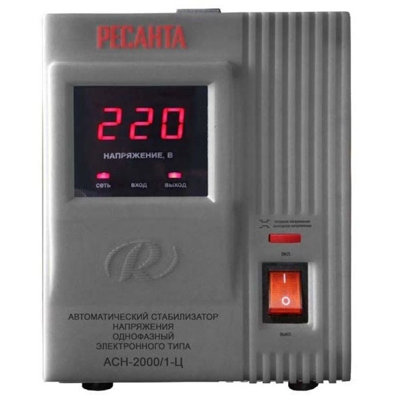 Стабилизатор напряжения РЕСАНТА АСН-2000/1-Ц